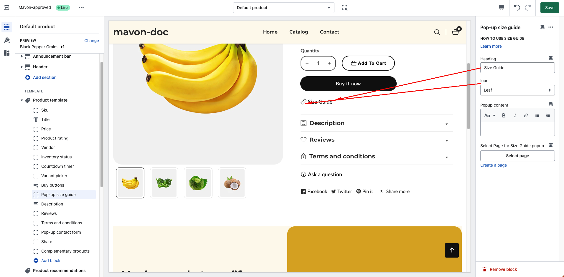 How To Configure The Pop up Size Guide On The Product Page Gloryio how-to-configure-the-pop-up-size-guide-on-the-product-page-gloryio